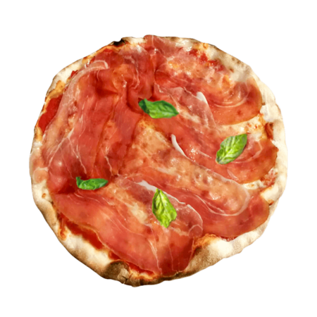 MARGHERITA E PROSCIUTTO CRUDO